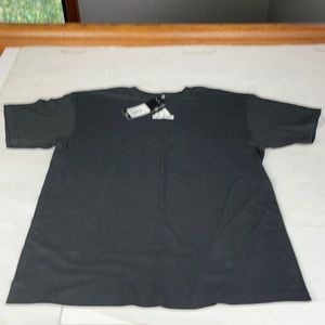 Adidas Amplifier Short-Sleeve Logo Tee Black T-Shirt Top XL New With Tag